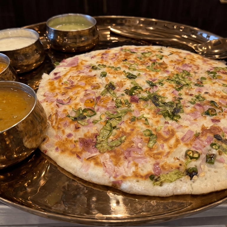 Dosa, chaat and thalis