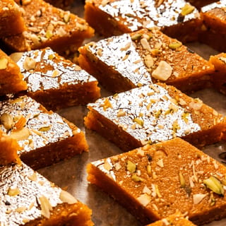 Desi Ghee Besan Barfi (1 lb)