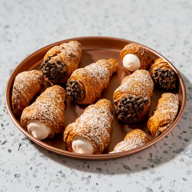 Cream Rolls (Eggless).