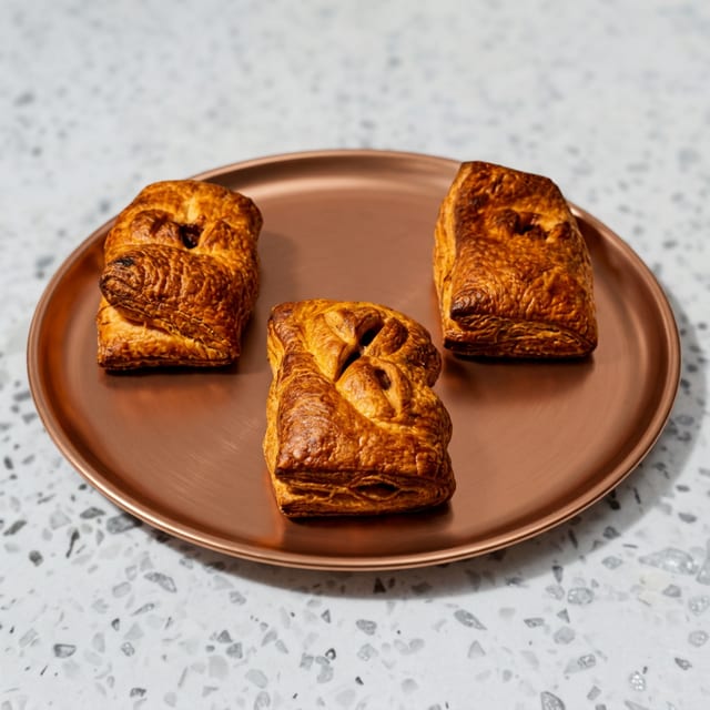 Chilli Paneer Puff.