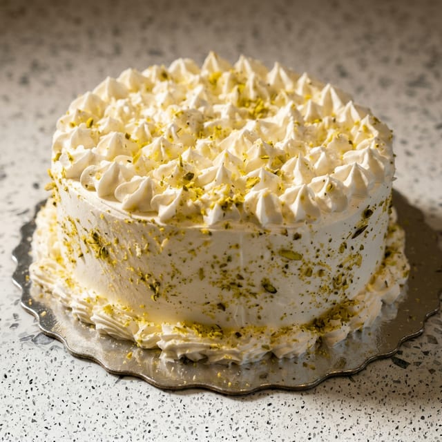 Gulab Jamun Cake (Eggless).
