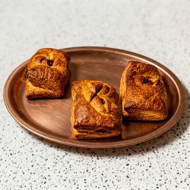 Chilli Paneer Puff.
