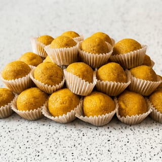 Desi Ghee Besan Laddu (1 lb)
