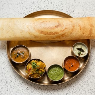 Onion Masala Dosa